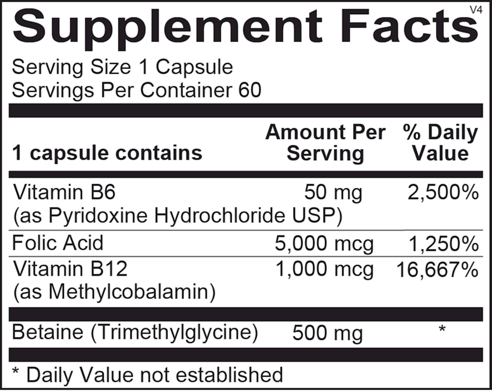 Ortho Molecular Products Cardio B — 60 Capsules