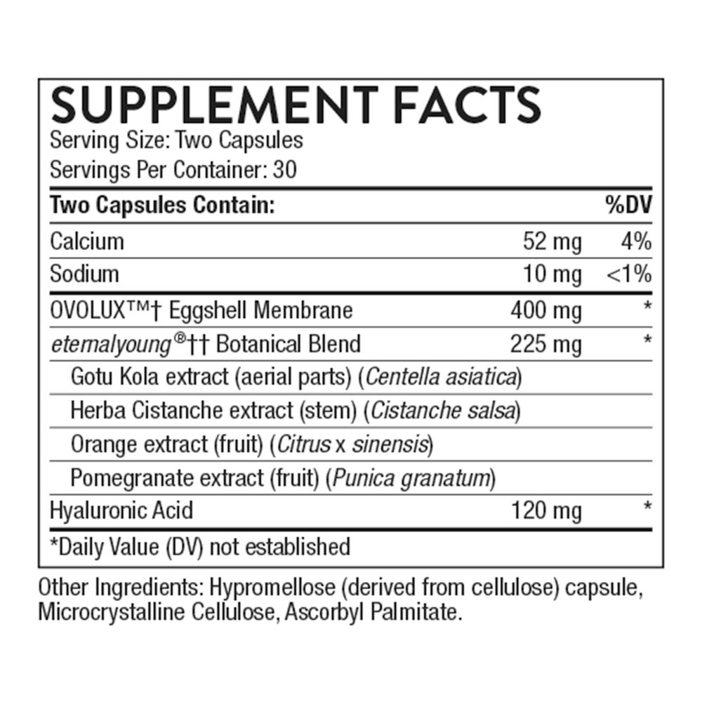 Thorne Radiant Skin Complex 60 capsules