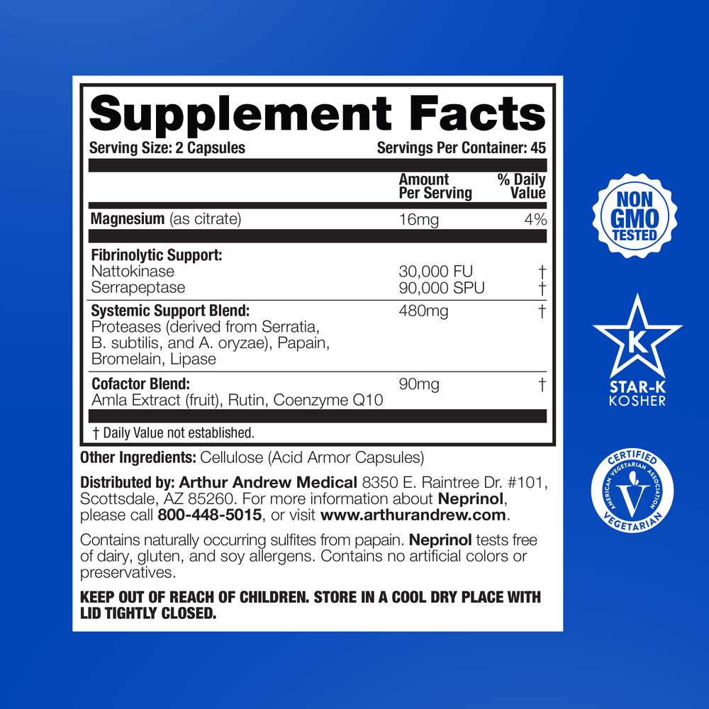 Arthur Andrew Medical Neprinol AFD 150 capsules