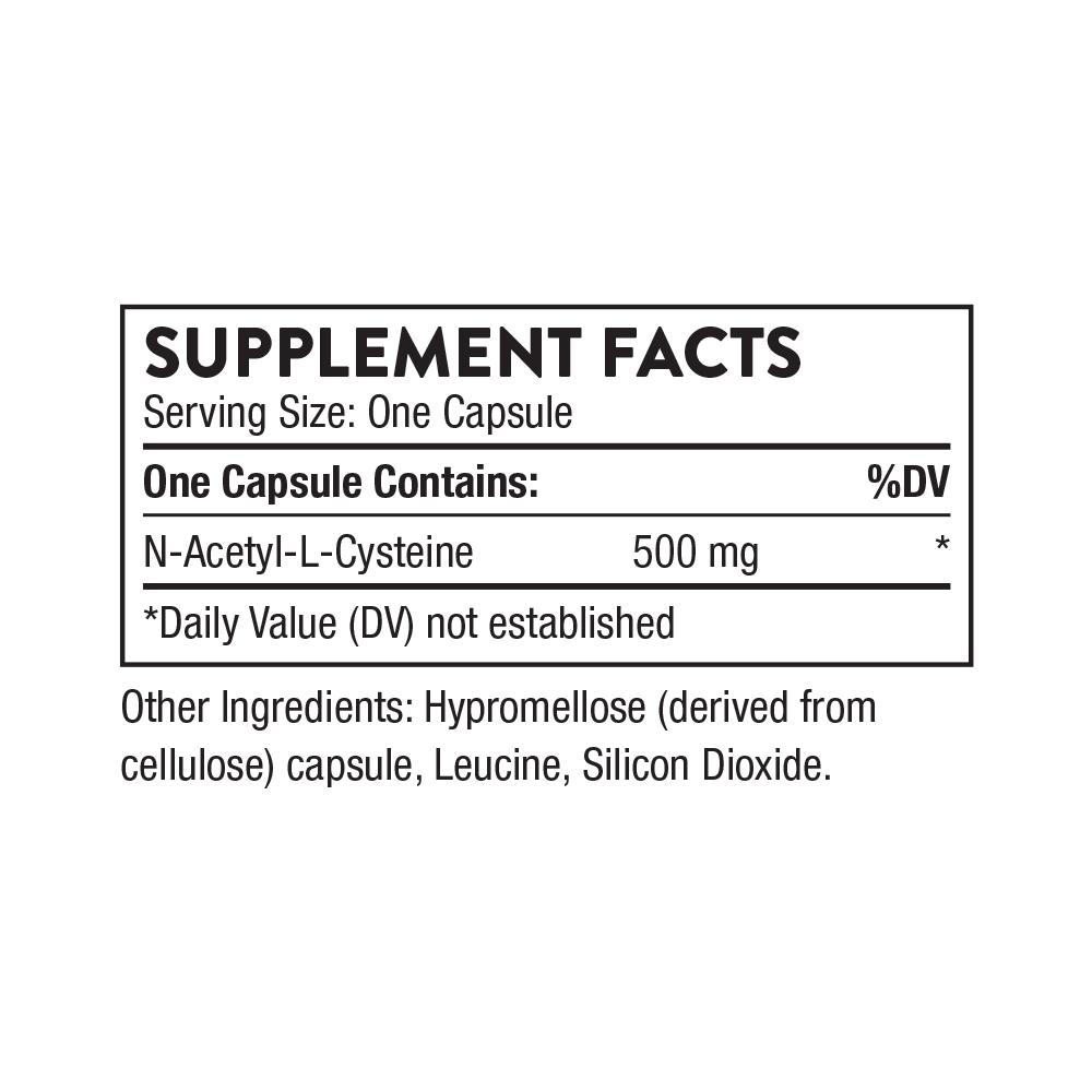 Thorne NAC 180 capsules