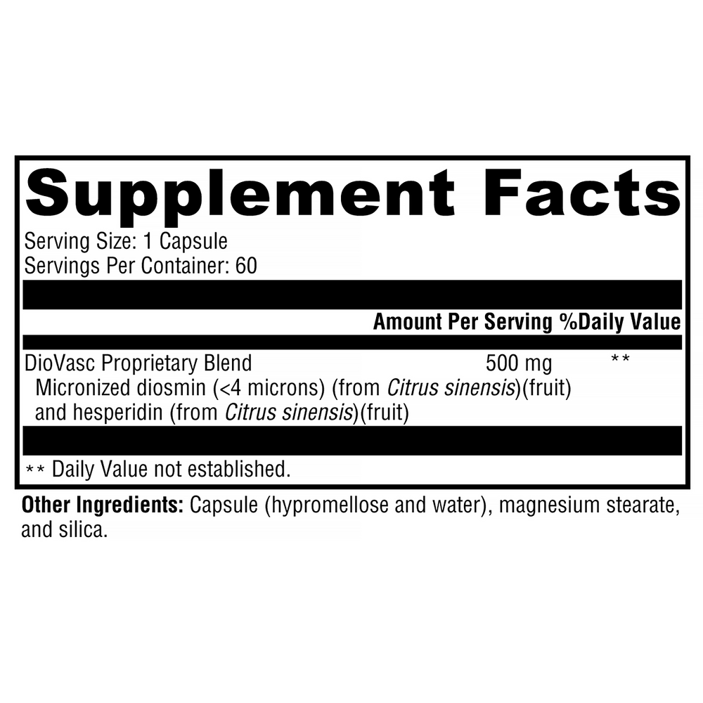 XYMOGEN DioVasc™ 60 capsules
