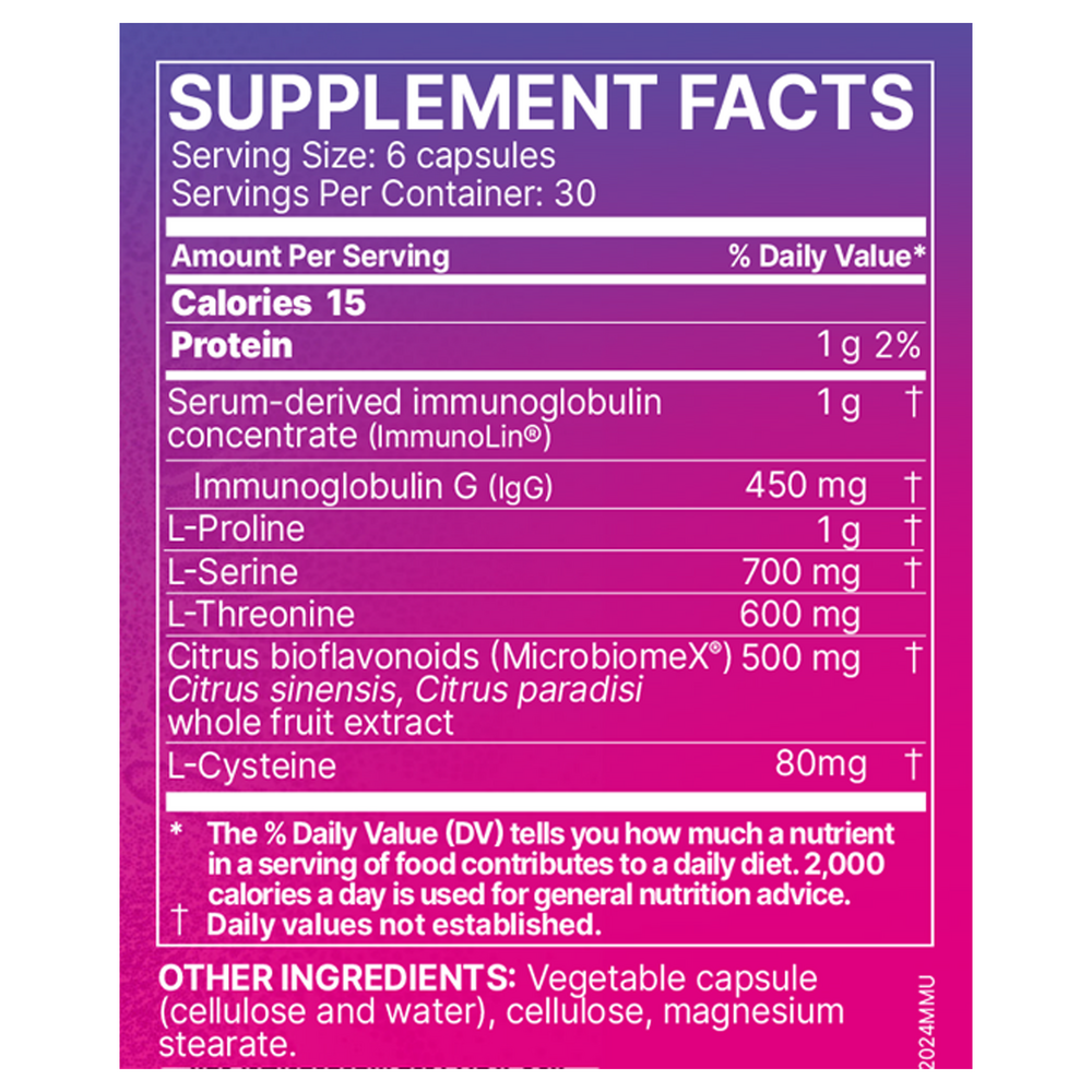 Microbiome Labs MegaMucosa Capsules 180 capsules