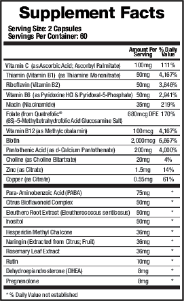 BioMatrix Support Adrenals 120 capsules