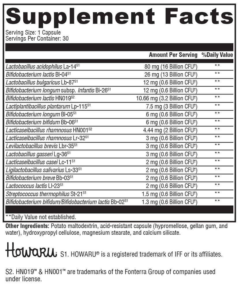 XYMOGEN ProbioMax Complete 45B Probiotics 30 capsules