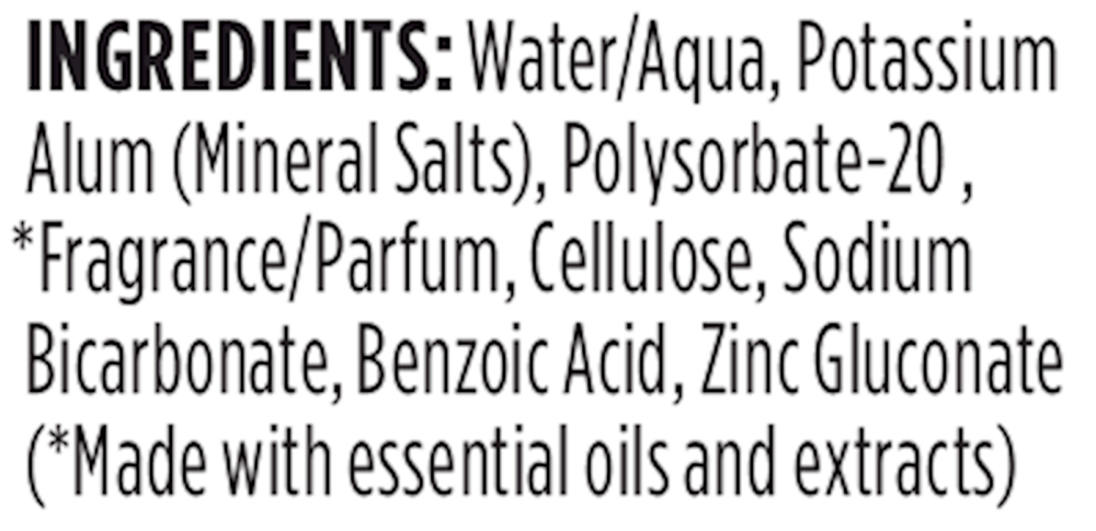 Crystal Lavender & White Tea Roll On Deodorant 2.25oz