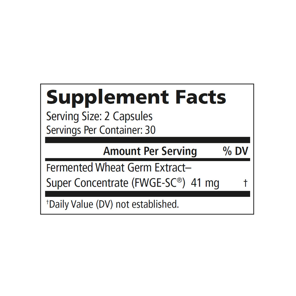 American BioSciences Metatrol Pro Fermented Wheat Germ Extract 60 capsules