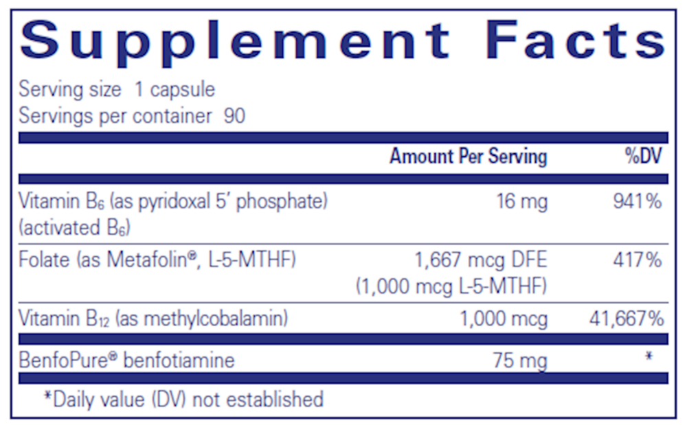 Pure Encapsulations MethylAssist 90 capsules