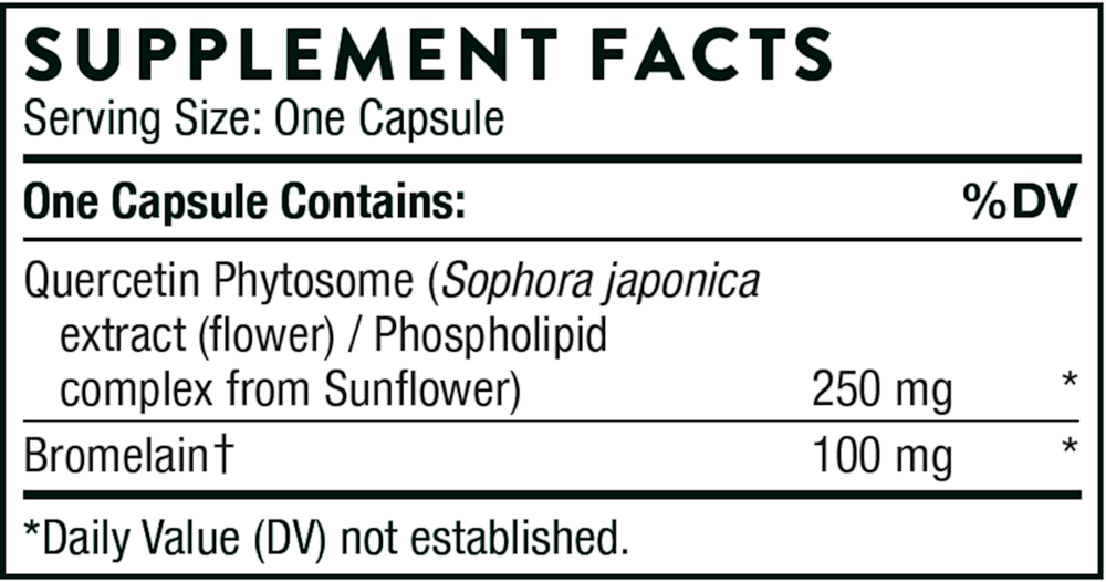 Thorne Quercetin Complex (formerly Quercenase) 60 capsules