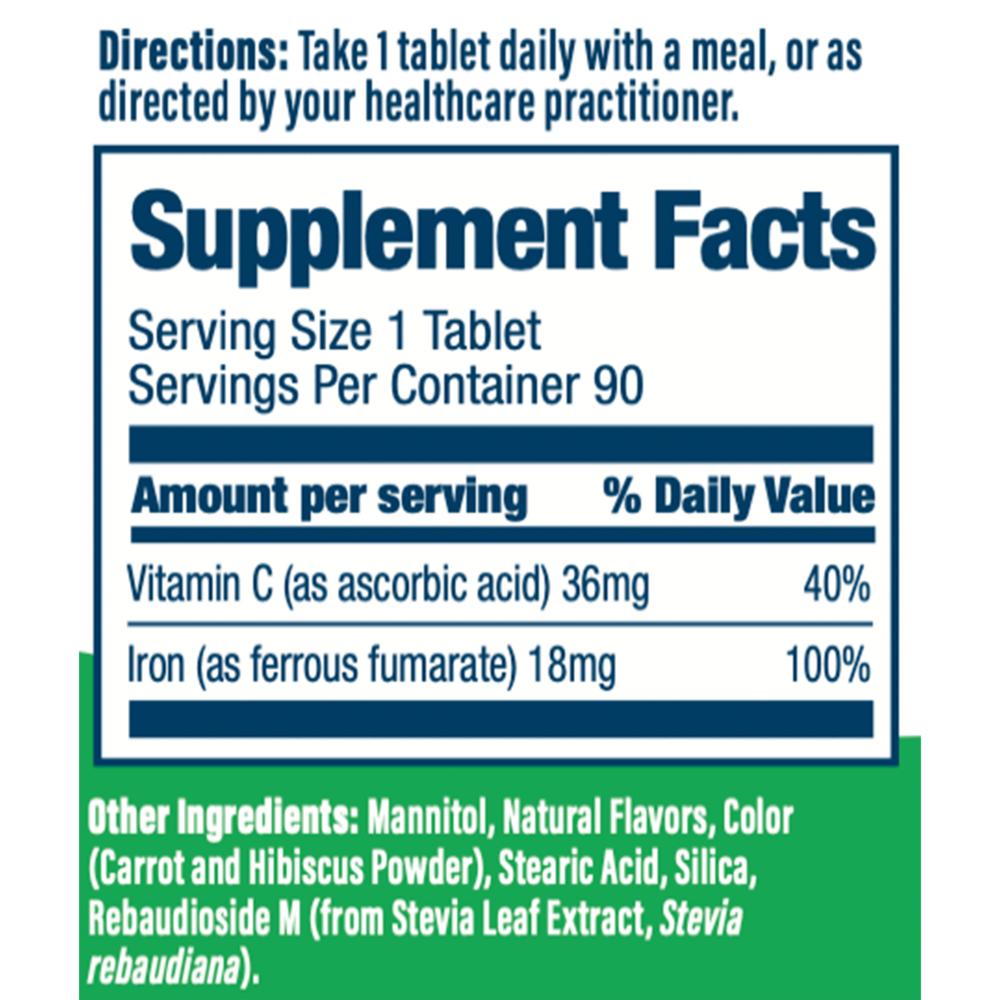 Bariatric Fusion Iron Quick Melt, Melon Berry 90 tablets