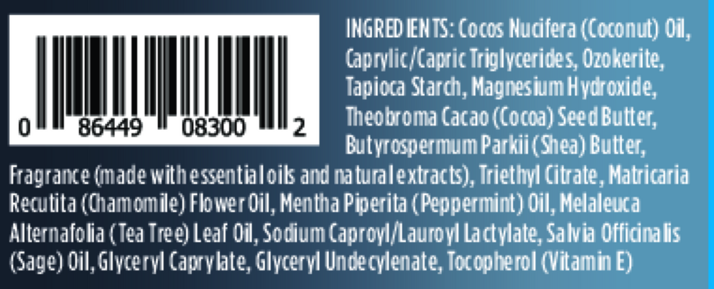 Crystal Magnesium Enriched Sea Salt & Sage Deodorant 2.5oz