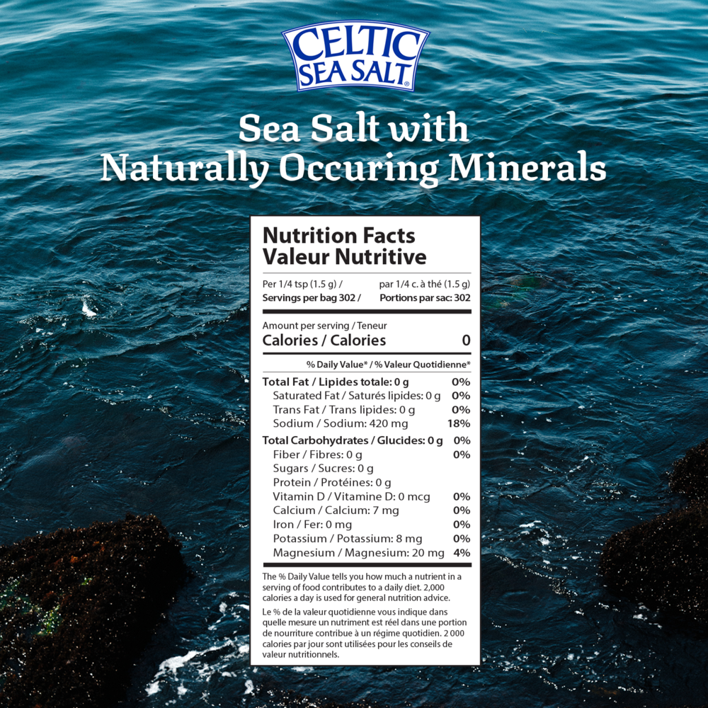 Celtic Sea Salt Celtic Sea Salt® Light Grey 454 grams