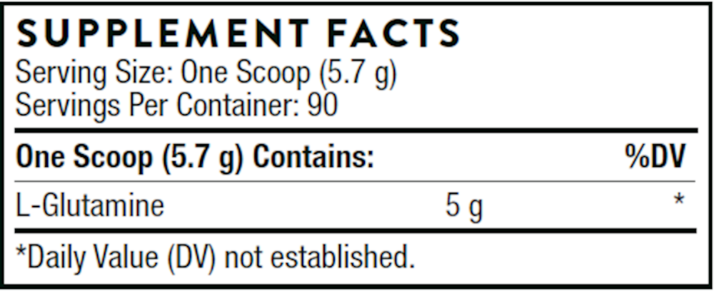 Thorne L-Glutamine Powder 90 servings