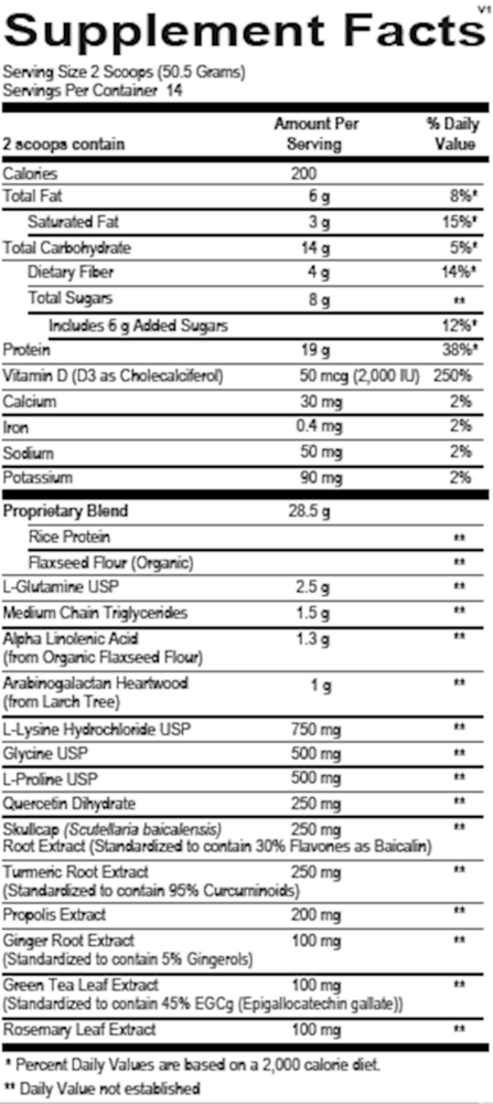 Ortho Molecular Products InflammaCOREVanilla Chai — 14 Servings