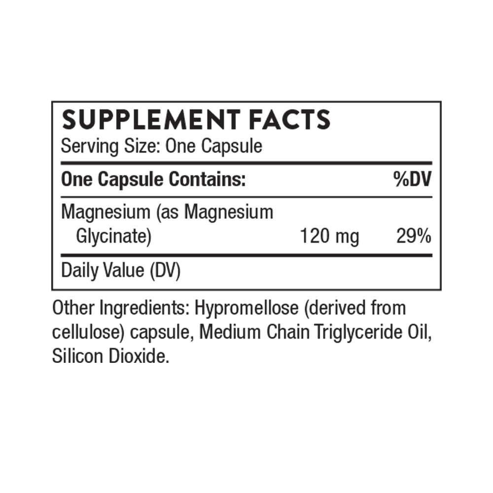 Thorne Magnesium Glycinate 90 capsules