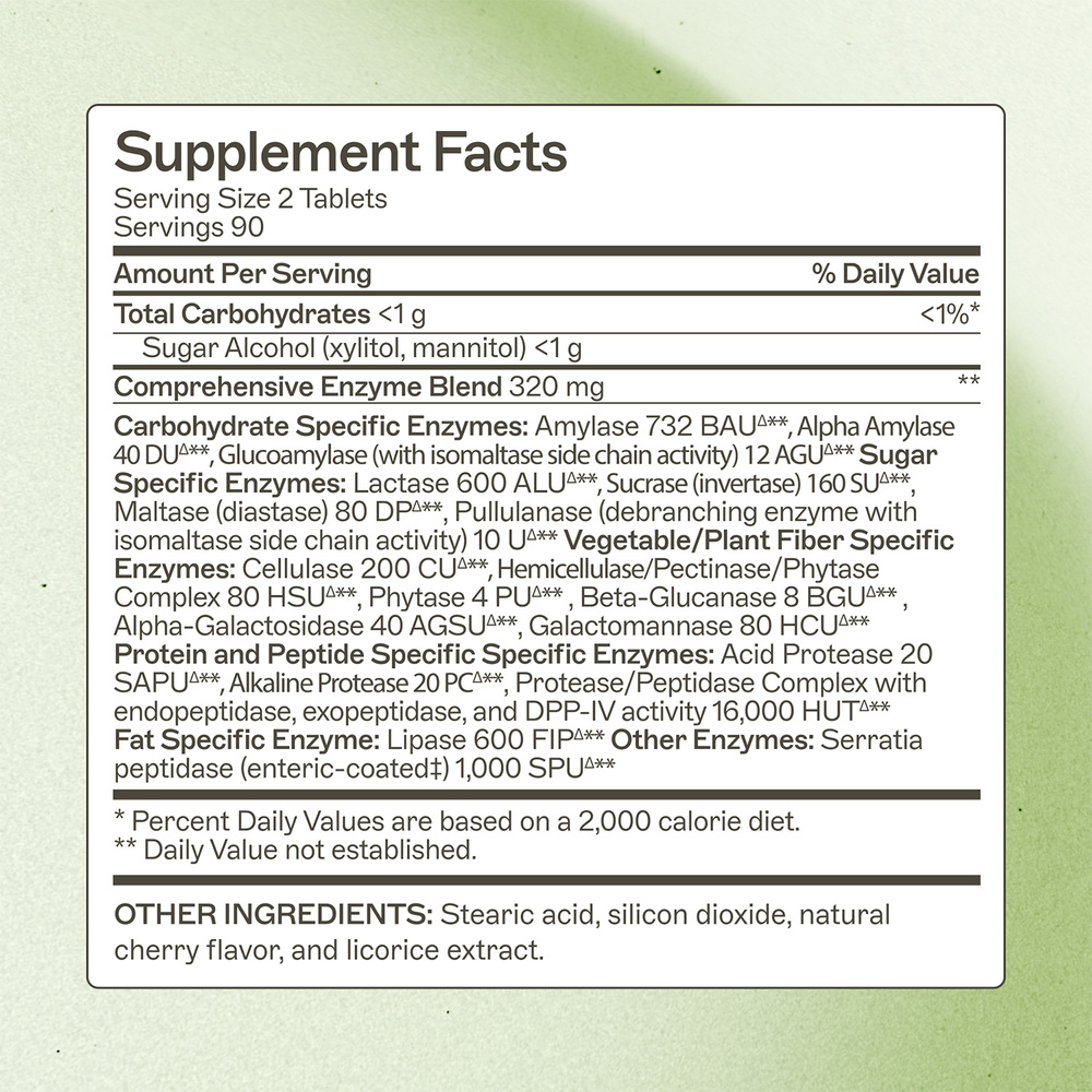 Amy Myers MD Complete Enzymes Chewable 180 tablets