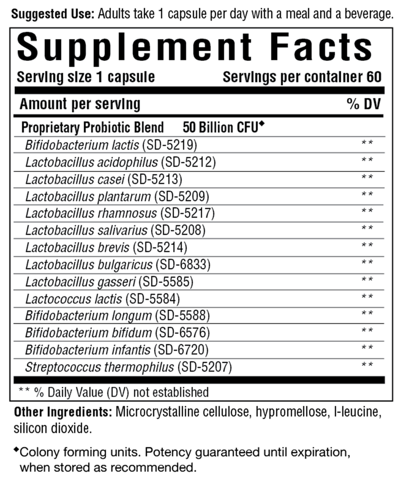 Innate Response Flora 50-14™ Clinical Strength 60 capsules