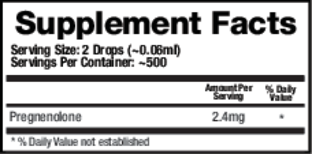 BioMatrix Pregnenolone Drops 30 Milliliters