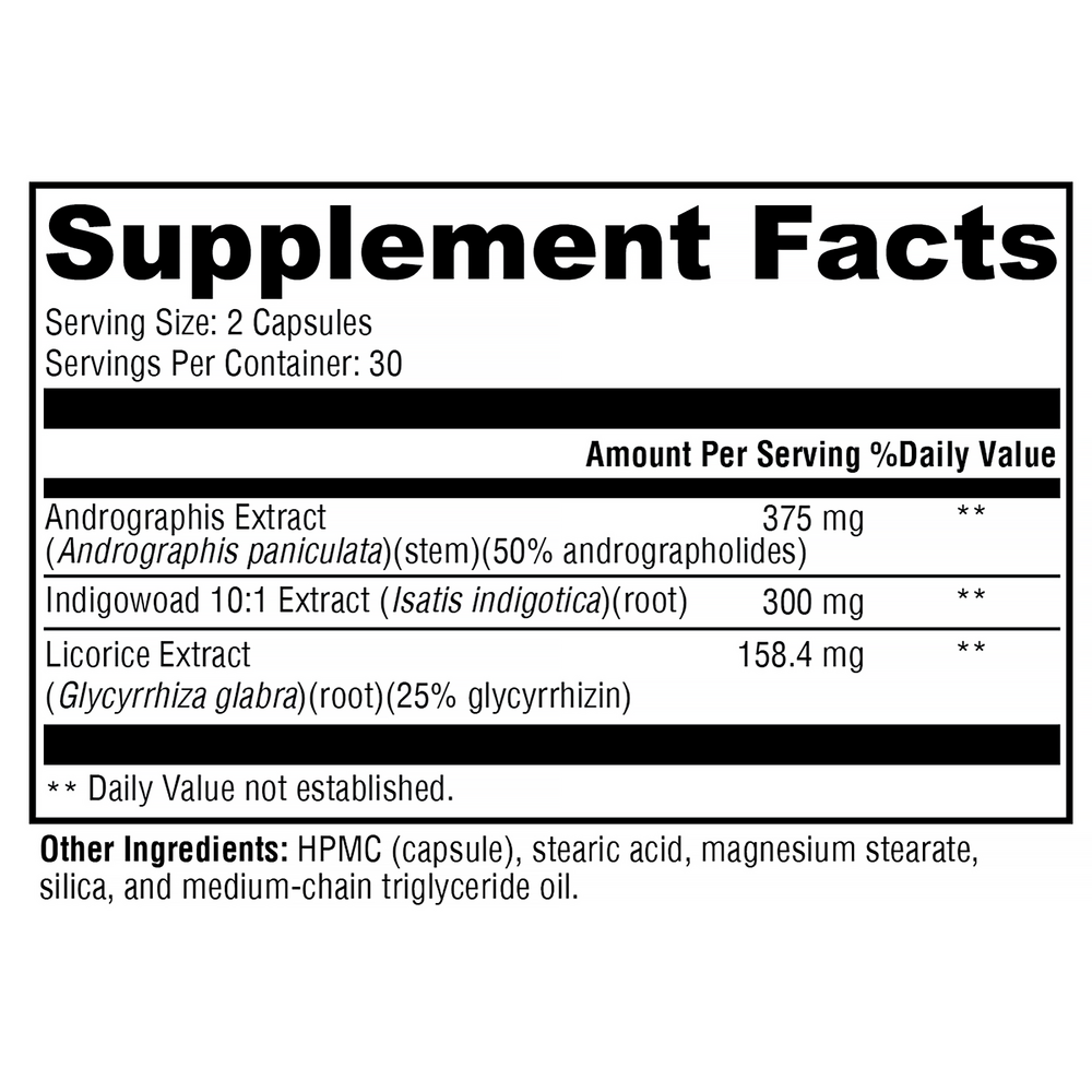 XYMOGEN Viragraphis 60 capsules