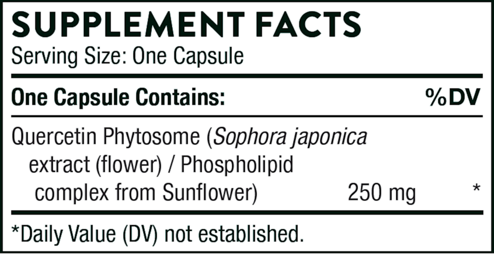 Thorne Quercetin Phytosome 60 capsules