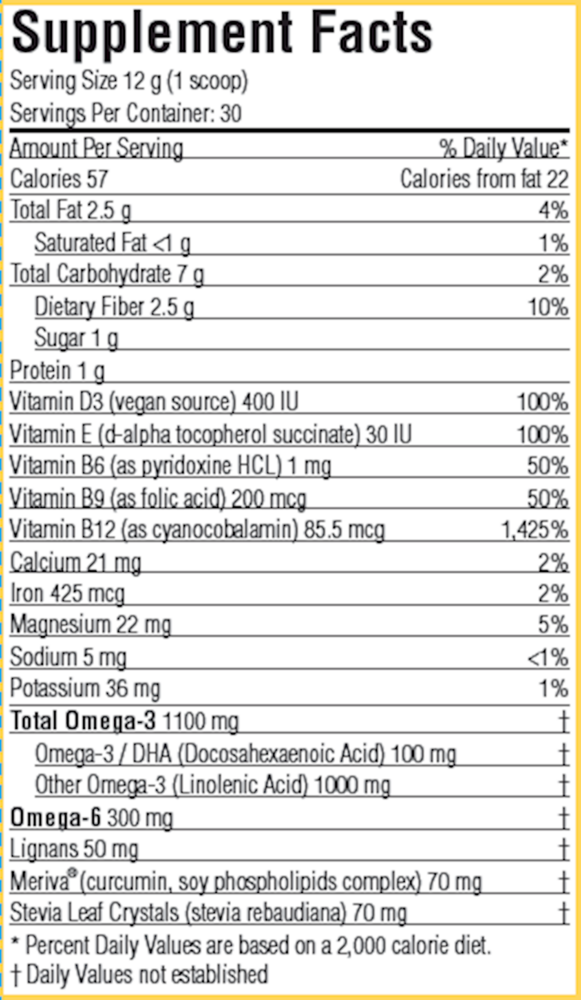 BioPharma Scientific NanOmega3 Pineapple Orange 360 Grams