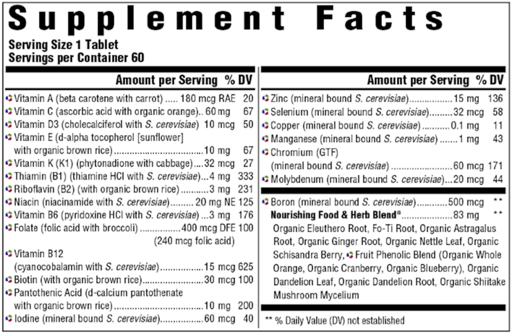 Innate Response Men's One Daily Iron Free 60 tablets