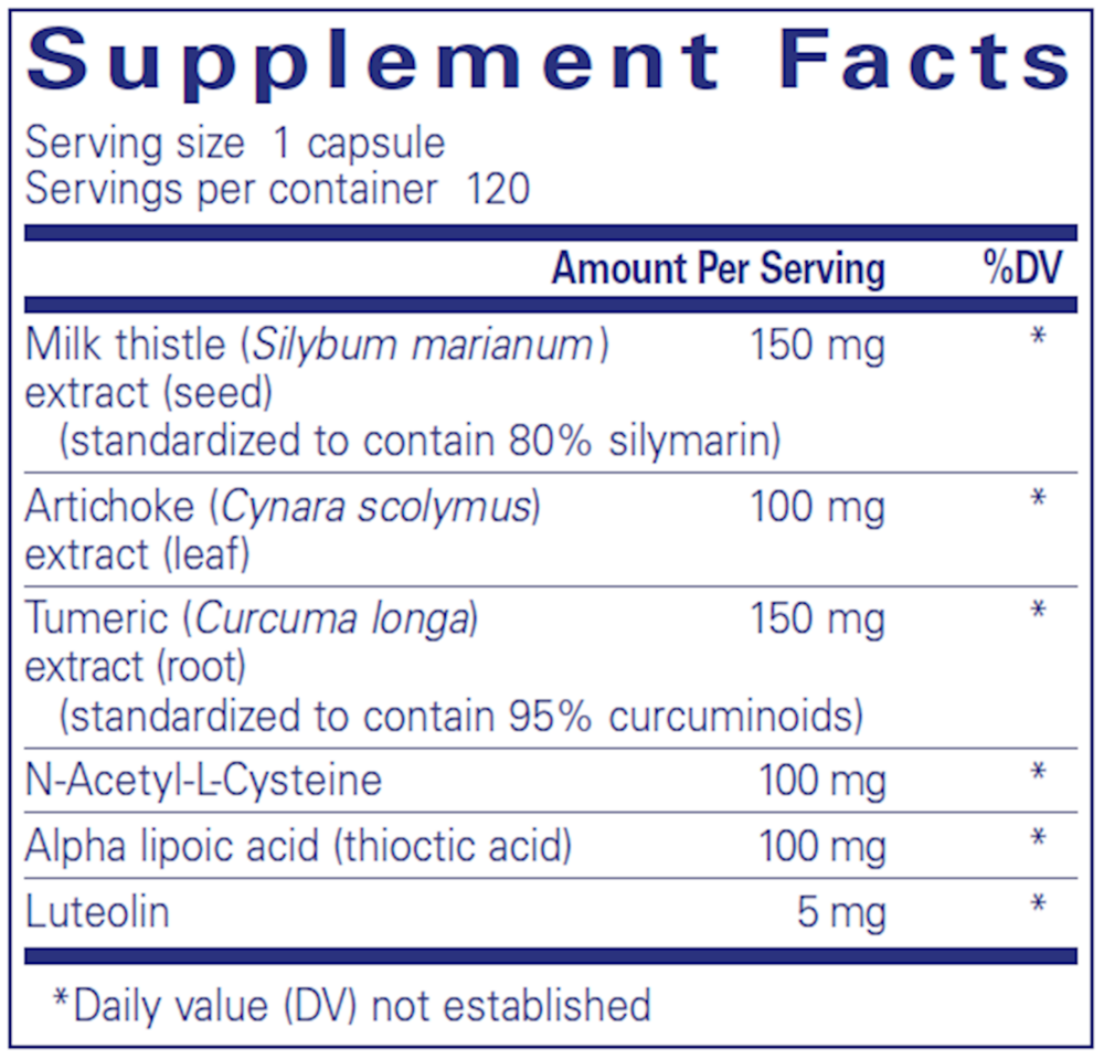 Pure Encapsulations LVR Formula 120 capsules