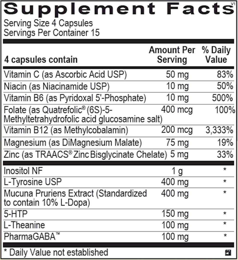 Ortho Molecular Products CereVive — 60 Capsules