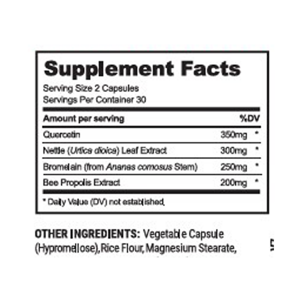 Beekeeper's Naturals Propolis Sinus Support 60ct 60 capsules