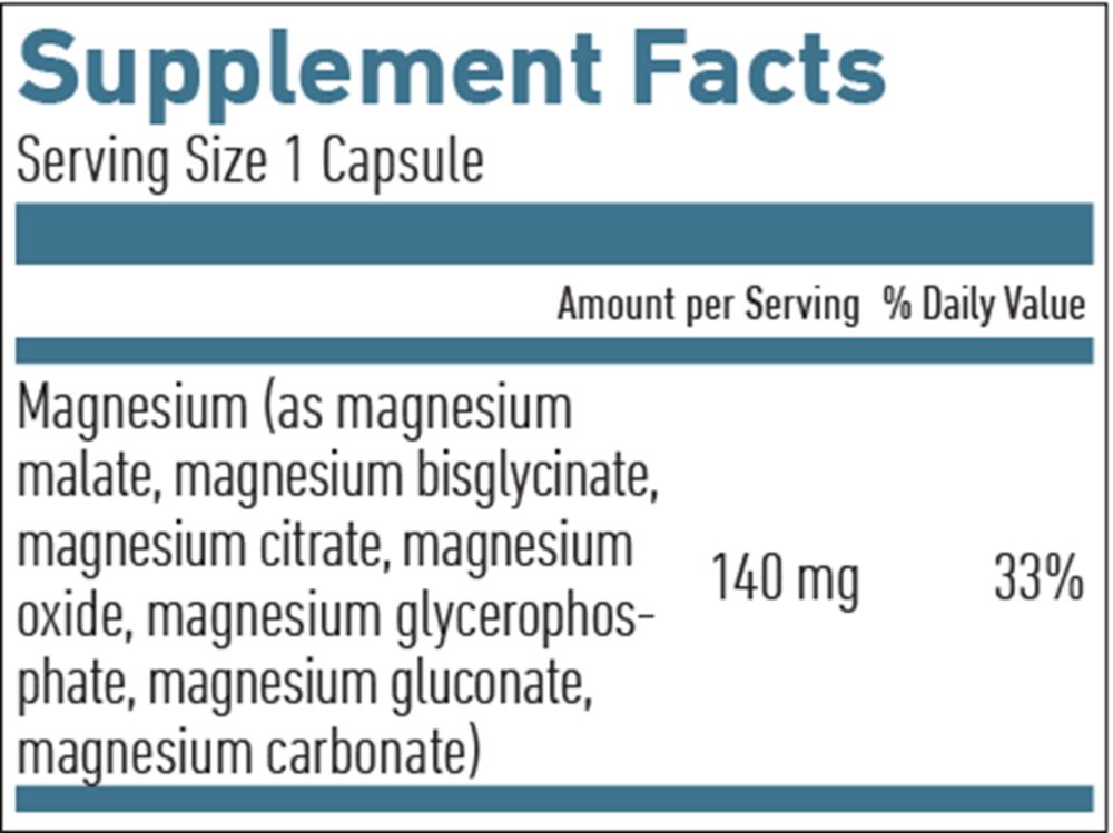 Biogena 7-Salt Magnesium 60 capsules