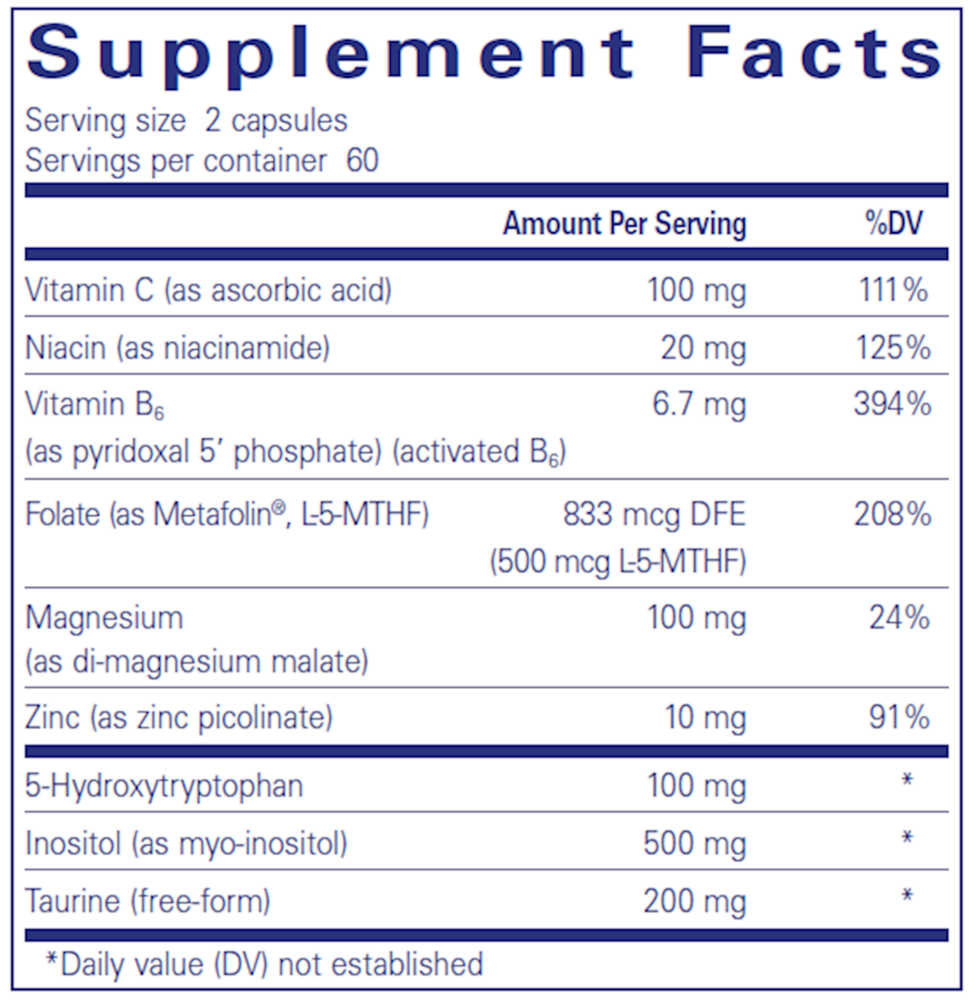 Pure Encapsulations Seroplus 120 capsules
