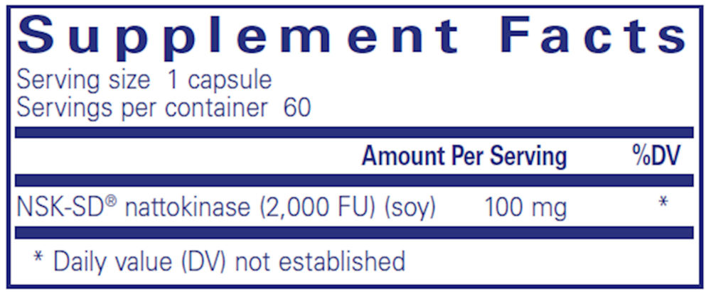 Pure Encapsulations NSK-SD 100mg 60 capsules