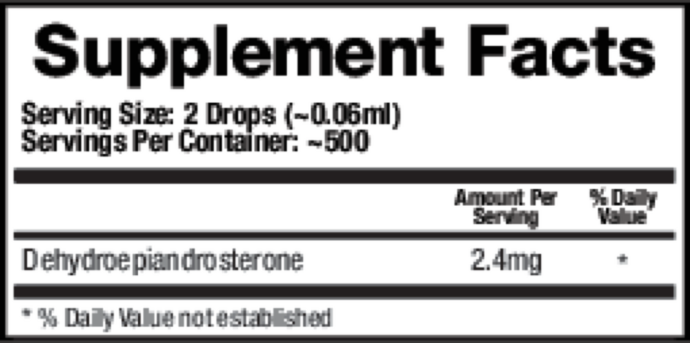 BioMatrix DHEA Drops 30 Milliliters