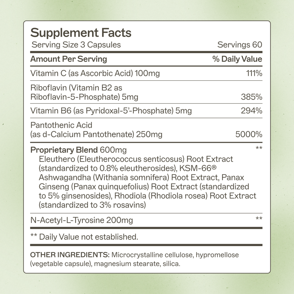 Amy Myers MD Adrenal Support 180 capsules