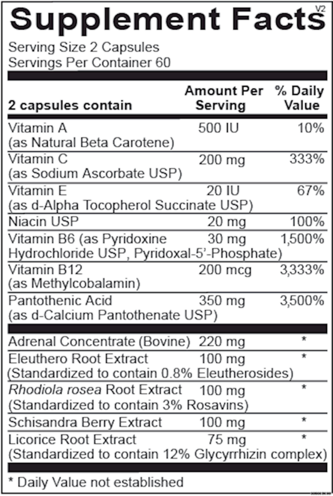 Ortho Molecular Products - Adren-All 120 Capsules