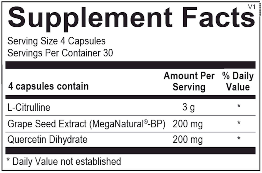 Ortho Molecular Products CitraNOX — 120 Capsules