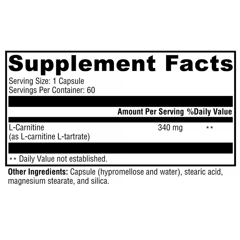 XYMOGEN CarniteX 60 capsules
