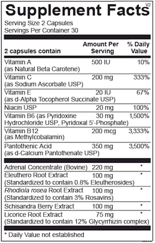Ortho Molecular Products - Adren-All 60 capsules