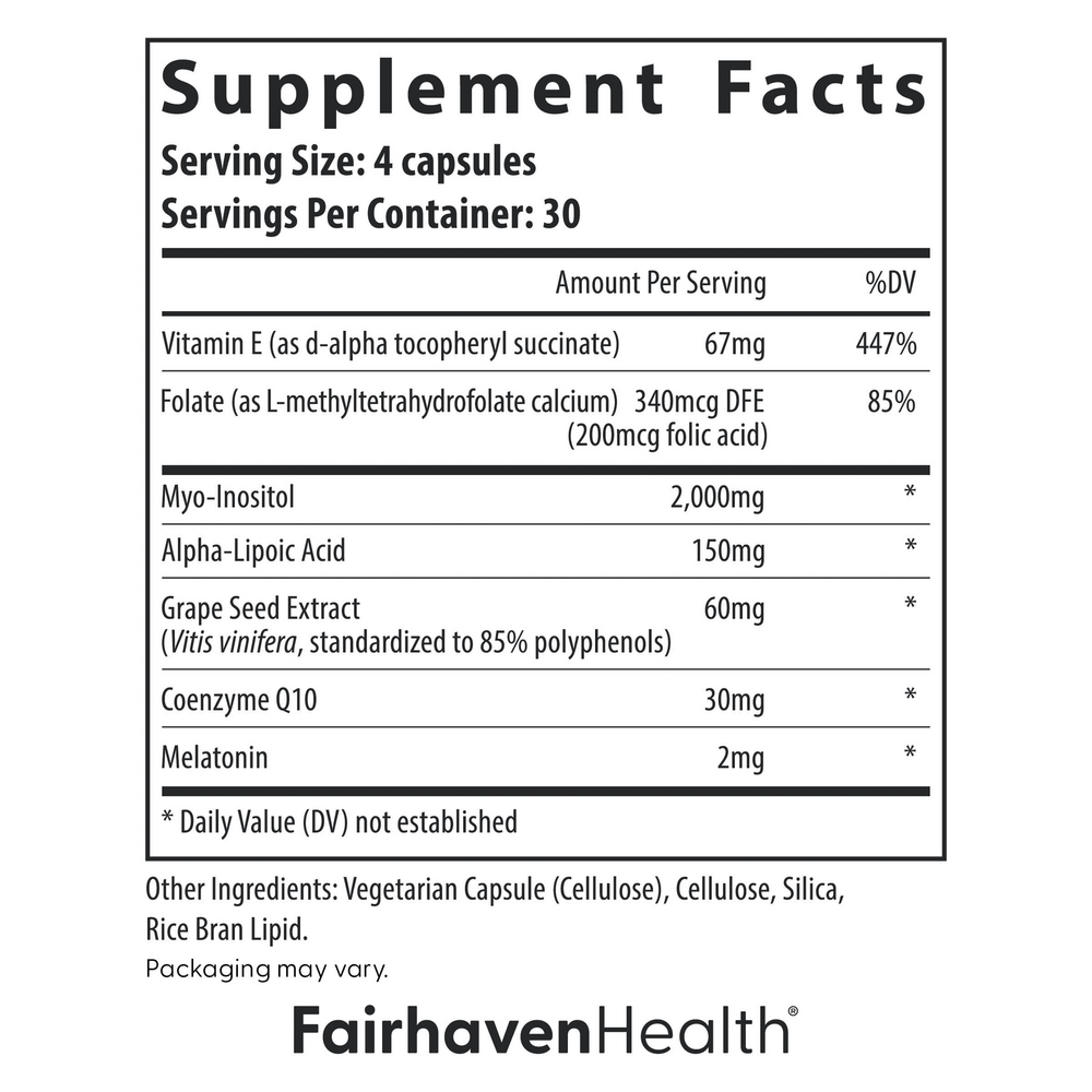 Fairhaven Health OvaBoost® for Women 120 capsules