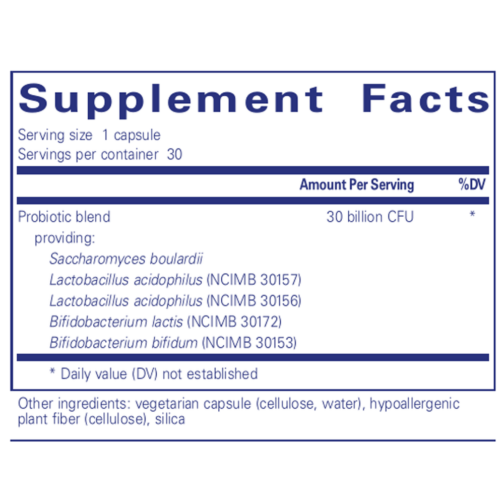 Pure Encapsulations PureBi Ome Intensive 30 capsules