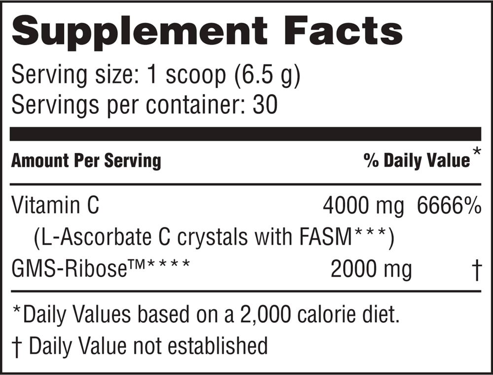 American Nutriceuticals Vitality C 200g
