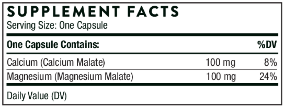 Thorne Calcium-Magnesium Malate 240 capsules