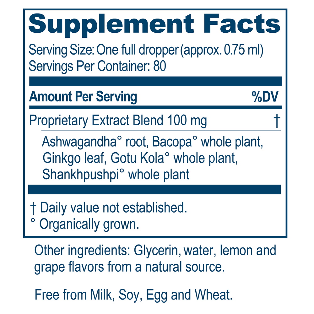 Ayush Herbs Bacopa Plus Drops 60 Milliliters