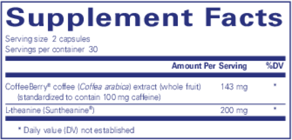 Pure Encapsulations CaffPhenol 60 capsules