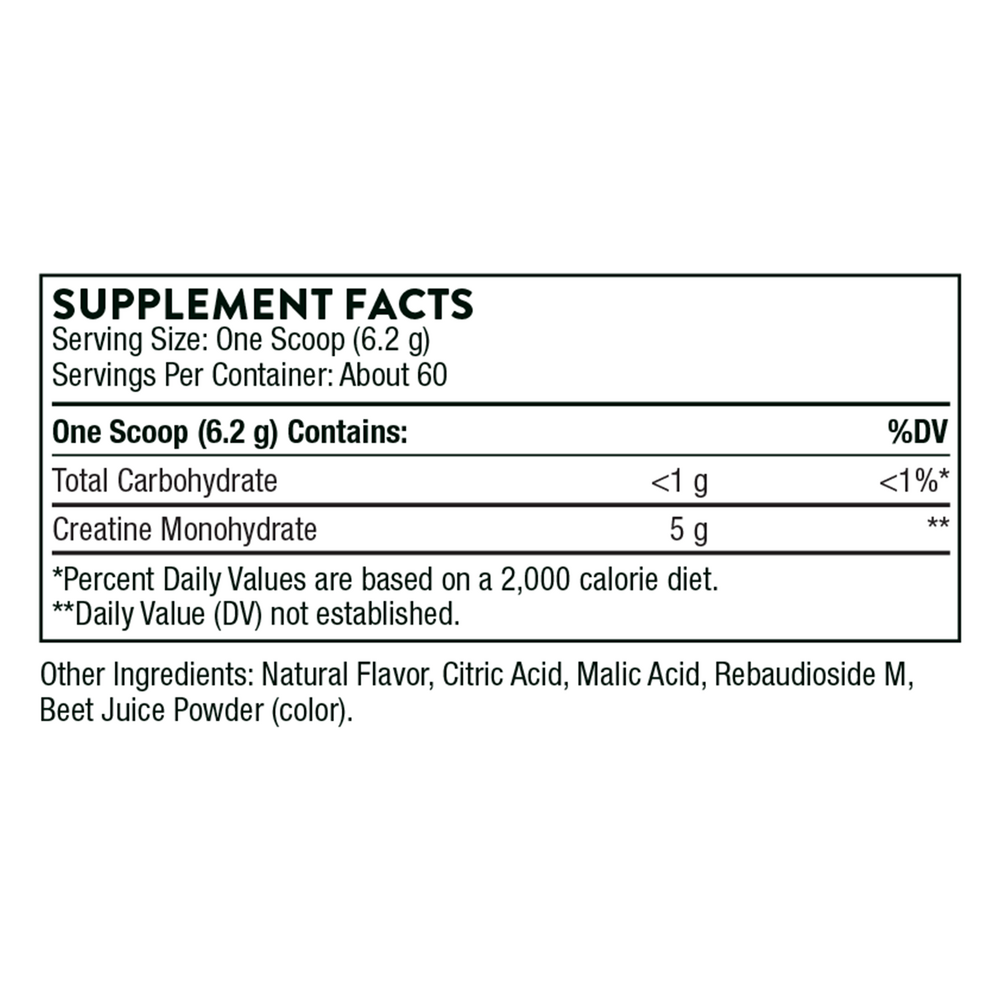 Thorne Creatine (Strawberry Flavored) 450g