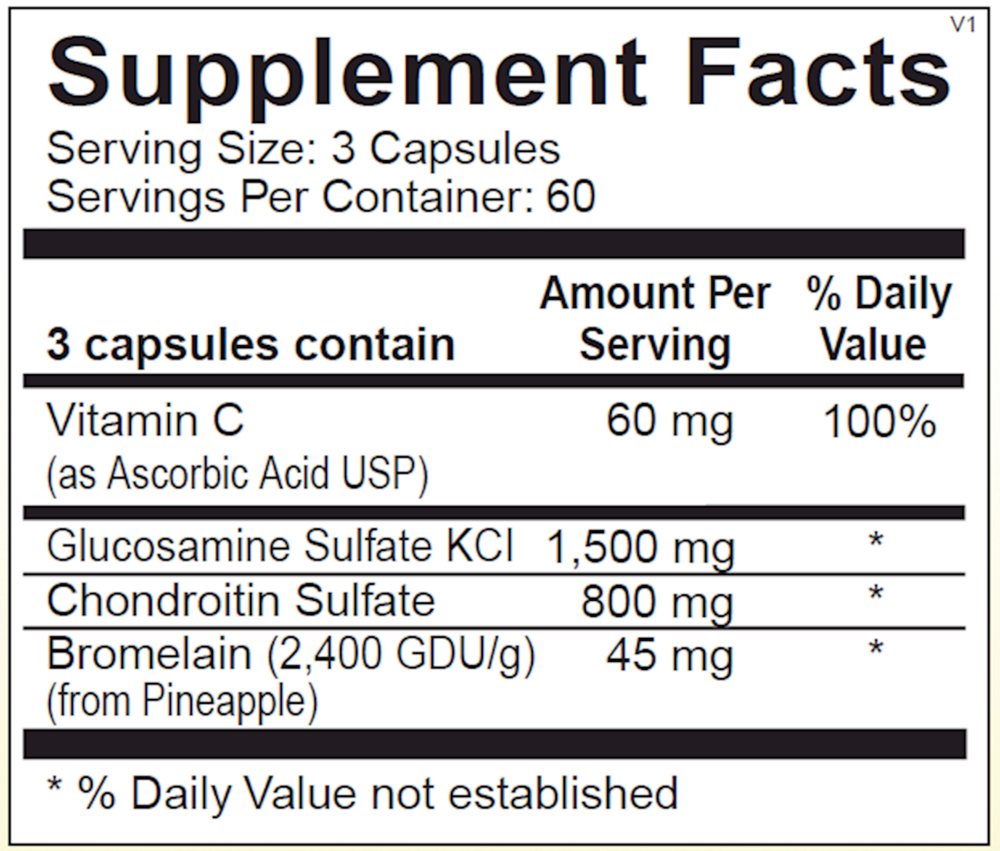 Ortho Molecular Product Chondro-Flx 180 capsules