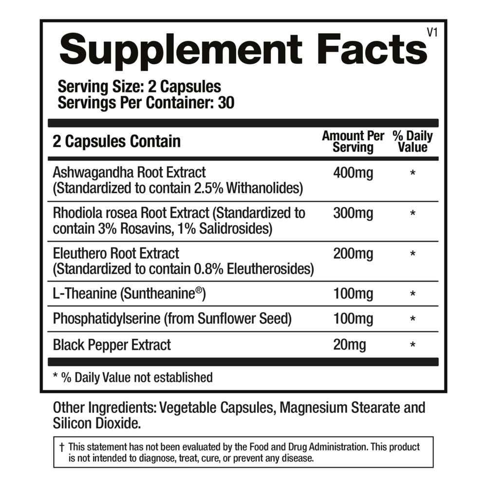 BioMatrix Adapt Align Adaptogen Blend 60 capsules