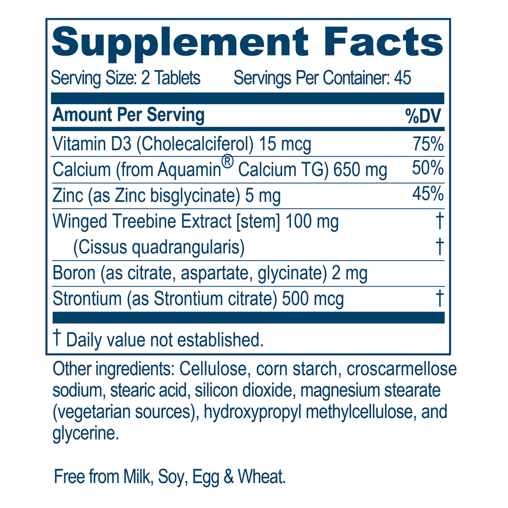 Ayush Herbs Calcium + Cofactors 90 tablets