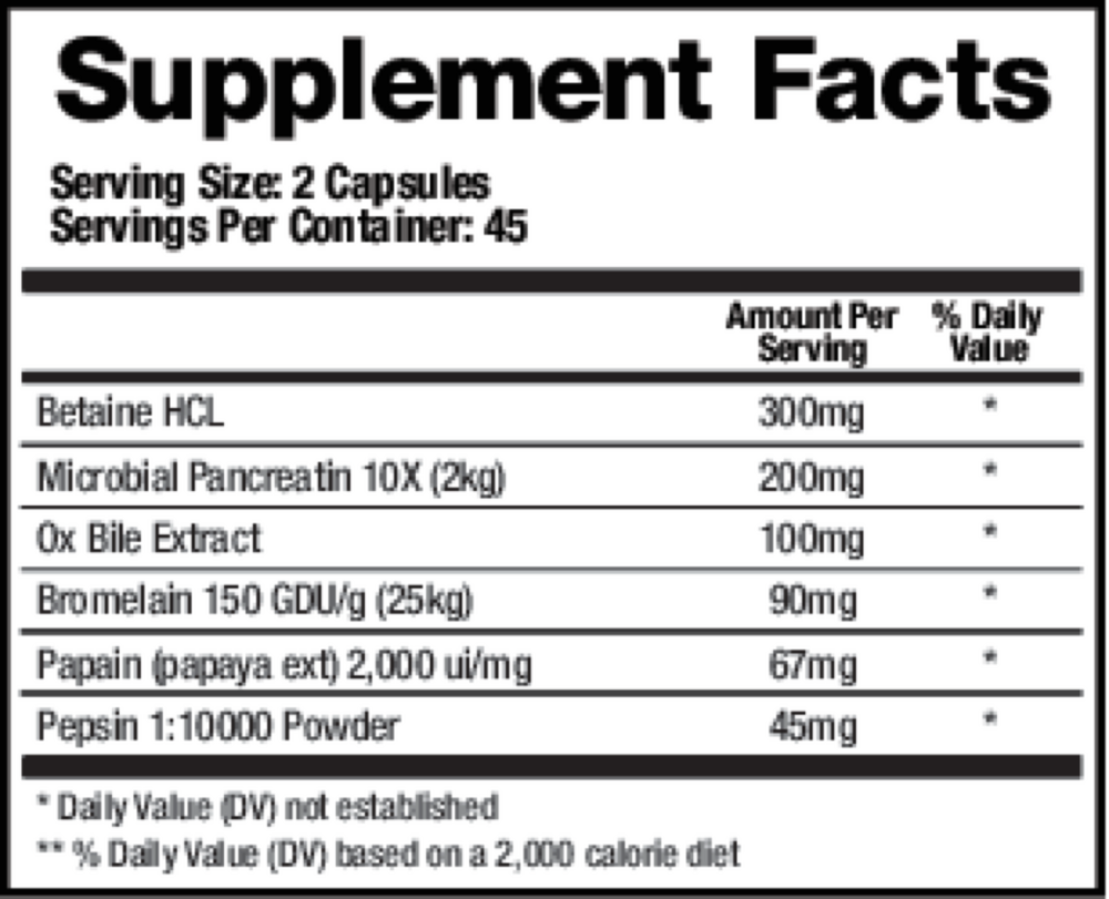BioMatrix Support Digestion90 capsules