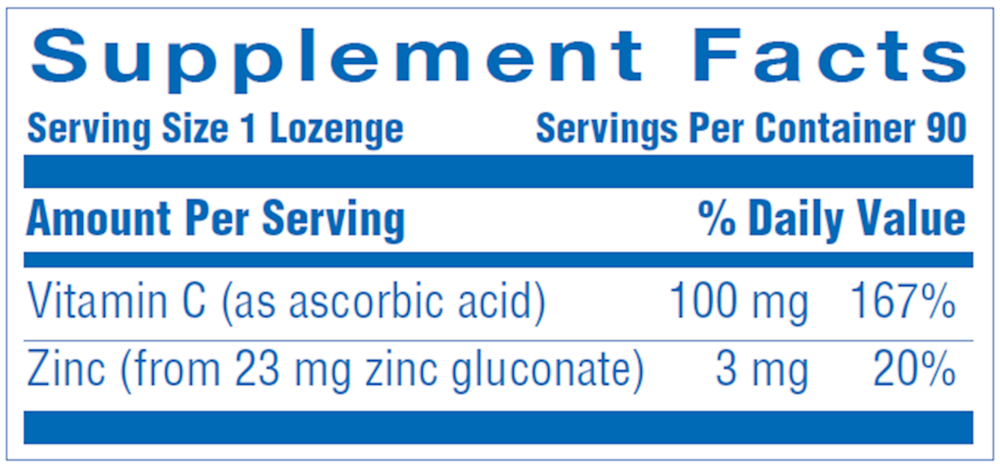 Anabolic Laboratories Zinc Lozenges Orange 90 lozenges