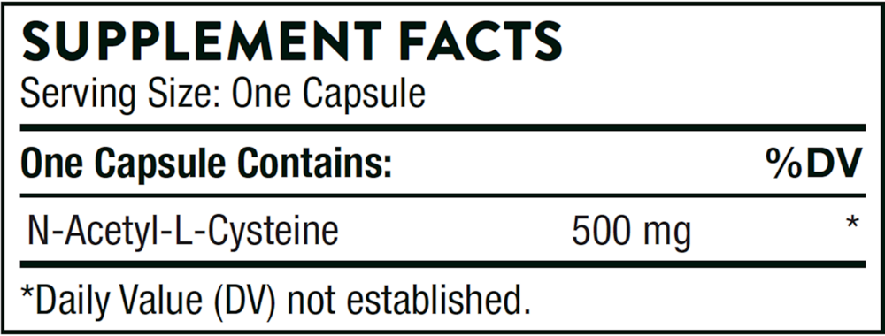 Thorne NAC 90 capsules